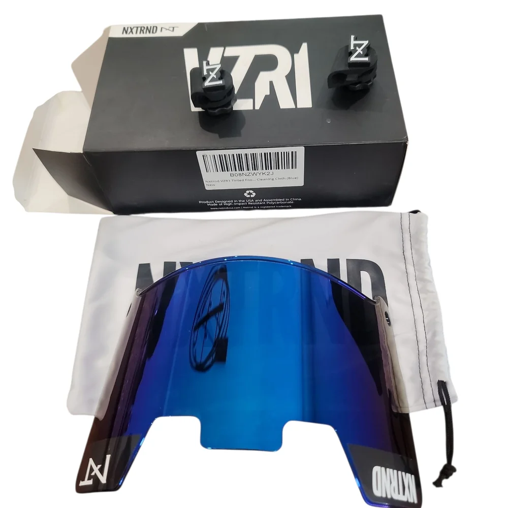 VR1 Football Blue Visor by NXTRND